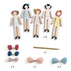 Djeco Coffret Créatif : Poupées à Créer : Sweet Night -Merci tys p3 FULL 926