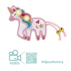 Djeco Broche à Illuminer : Factory : Sweet Licorne -Merci tys p3 FULL 932