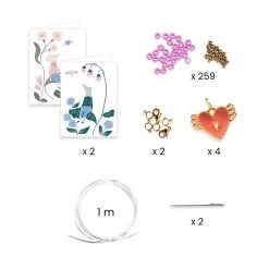 Djeco Coffret Perles Et Bijoux You And Me : Heishi Cœurs -Merci tys p3 FULL 938