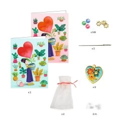 Djeco Kit Créatif Bijoux : Enfilage Cœur -Merci tys p3 FULL 942