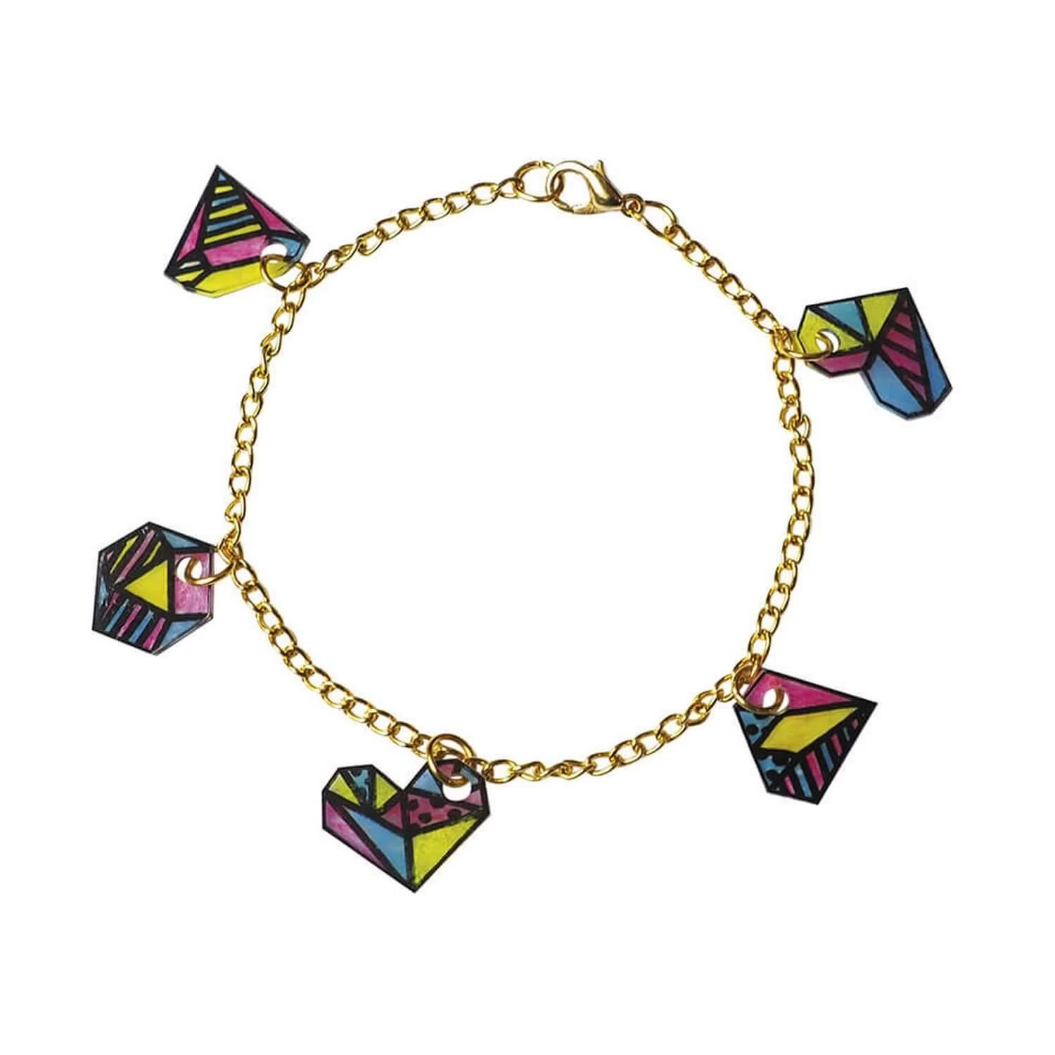 Janod Kit Créatif : 7 Bijoux En Plastique Fou Geometrix 3 Janod Kit Créatif : 7 Bijoux En Plastique Fou Geometrix – Image 3