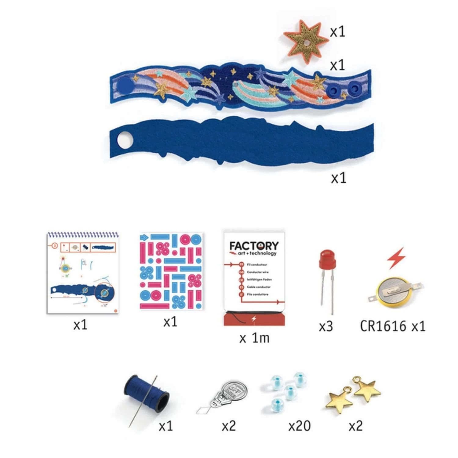 Djeco Bracelet à Illuminer : Factory : Nova 3 Djeco Bracelet à Illuminer : Factory : Nova – Image 3
