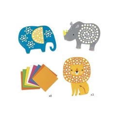 Djeco Coffret Mosaïques : Jungle Douce 5 Djeco Coffret Mosaïques : Jungle Douce -Merci tys p3 FULL 991