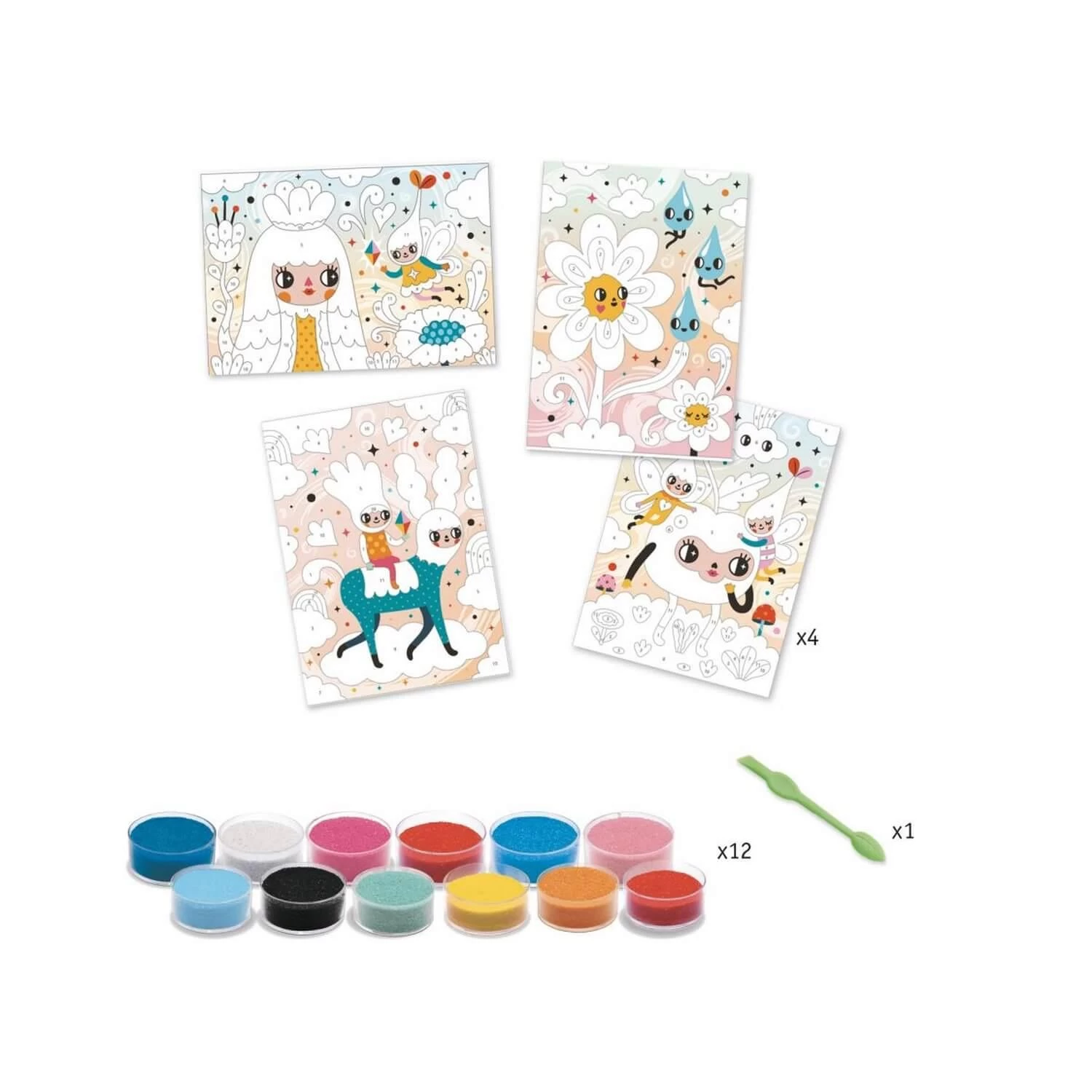 Djeco Sables Colorés : A Croquer 3 Djeco Sables Colorés : A Croquer – Image 3