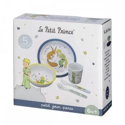 Coffret Vaisselle Le Petit Prince : 5 Pièces : Bleu -Merci tys p4 FULL 177