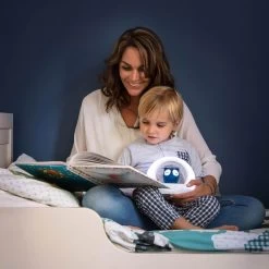 ZAZU Veilleuse Lou Le Hibou Anti-Pleurs - Bleu -Merci tys p4 FULL 181