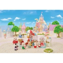 Sylvanian Families Sylvanian Family 5653 : La Maman Mouton Et Son Stand De Popcorn -Merci tys p4 FULL 325