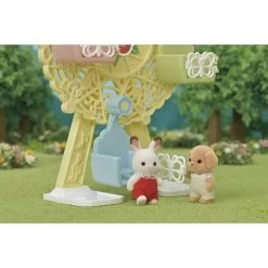 Sylvanian Families Sylvanian Family 5333 : La Grande Roue Et Milo Le Bébé Caniche -Merci tys p4 FULL 331