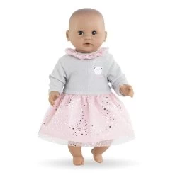 Vêtement Pour Mon Premier Poupon Corolle 30 Cm : Robe Soir De Fête -Merci tys p4 FULL 368