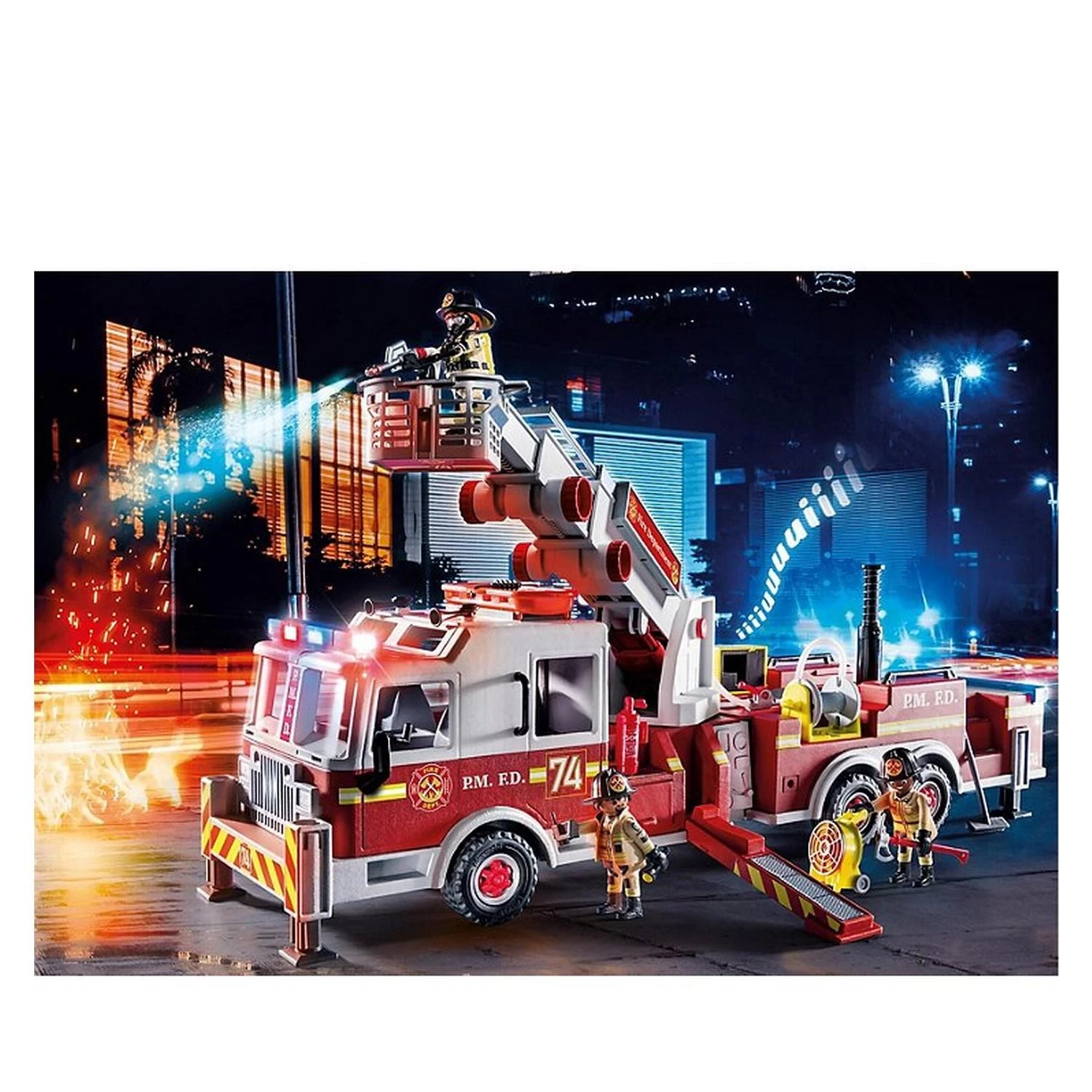 Playmobil 70935 City Action : Camion De Pompiers Avec échelle 4 Playmobil 70935 City Action : Camion De Pompiers Avec échelle – Image 4