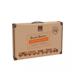 Vilac Circuit De Train Grand Express En Bois 40 Pièces -Merci tys p4 FULL 524