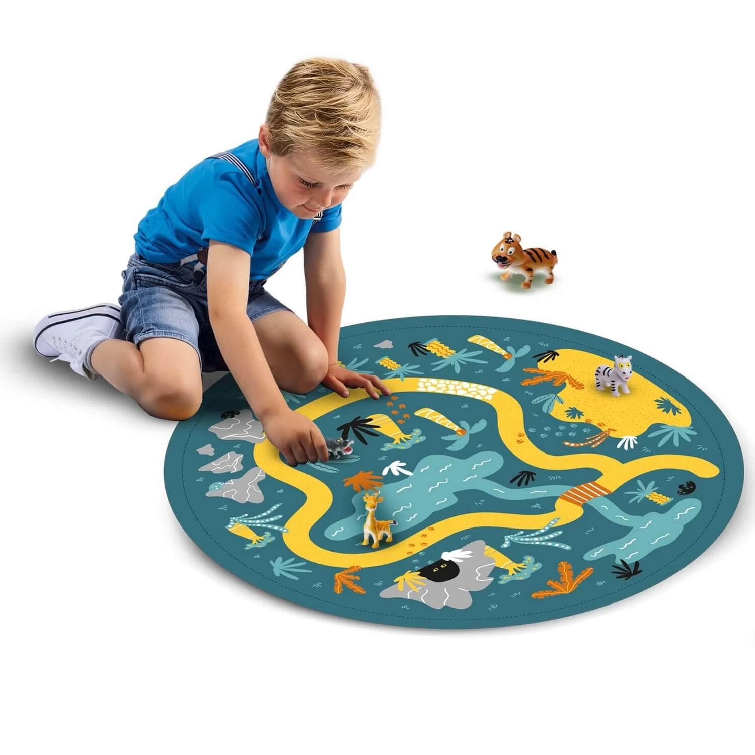 SES Creative Tapis De Jeux Safari Et Sac De Rangement 4 SES Creative Tapis De Jeux Safari Et Sac De Rangement – Image 4