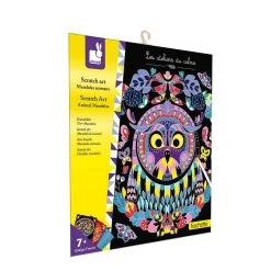 Janod Kit Créatif : Scratch Art Phosphorescent -Merci tys p4 FULL 544