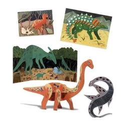 Djeco Coffret Multi Activités : Le Monde Des Dinosaures -Merci tys p4 FULL 567