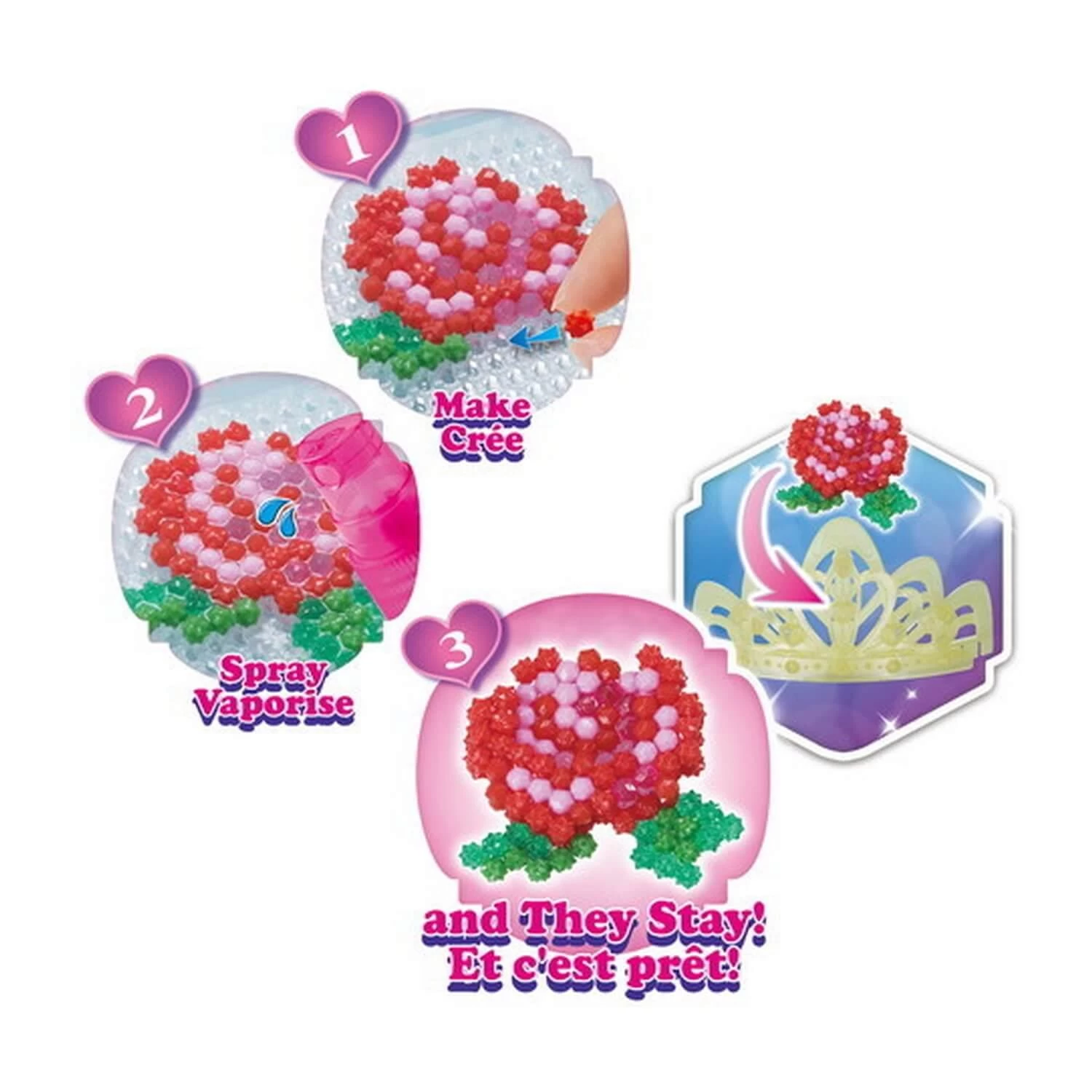 Perles Aquabeads : Le Diadème Des Princesses Disney 4 Perles Aquabeads : Le Diadème Des Princesses Disney – Image 4