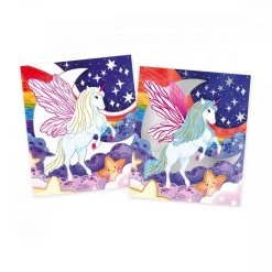 Janod Peinture Nacrée Et 3D Licorne -Merci tys p4 FULL 618