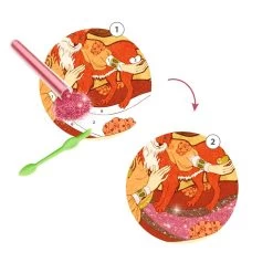 Djeco Tableaux à Pailleter : Divines -Merci tys p4 FULL 665