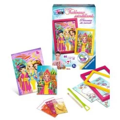 Ravensburger Tableaux Scintillants : Princesses Du Monde -Merci tys p4 FULL 677