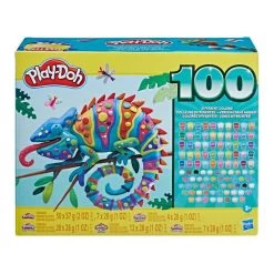 Hasbro Coffret Pâte à Modeler Play-Doh : WOW 100 Pots De Couleurs 7 Hasbro Coffret Pâte à Modeler Play-Doh : WOW 100 Pots De Couleurs -Merci tys p4 FULL 702