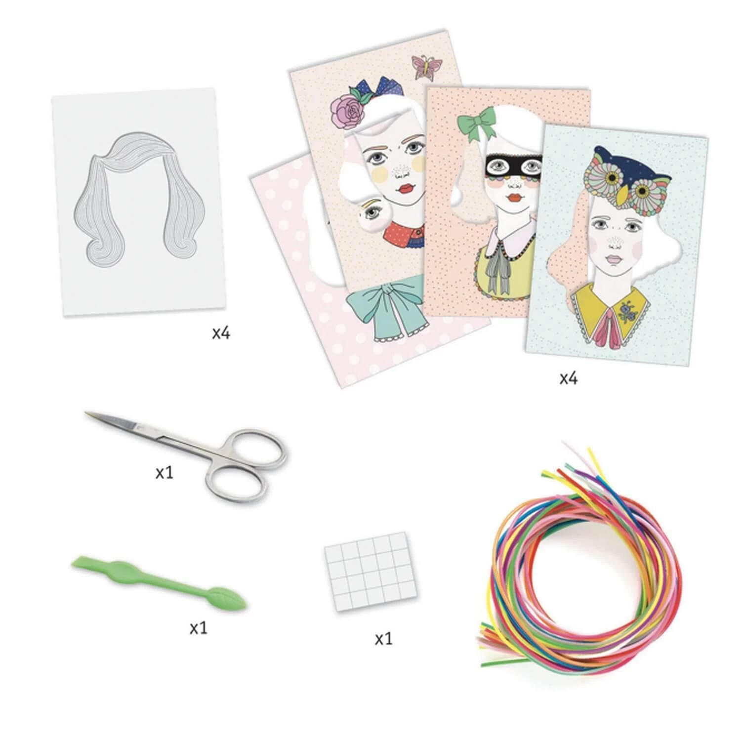 Djeco Tableaux Scoubidous : Pepsy Tifs 4 Djeco Tableaux Scoubidous : Pepsy Tifs – Image 4