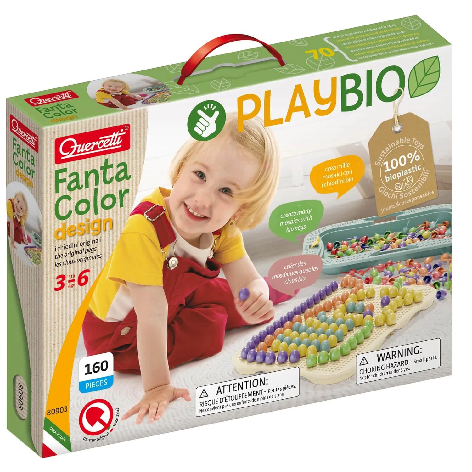 Quercetti Jeu PlayBio : Fantacolor Design 4 Quercetti Jeu PlayBio : Fantacolor Design â Image 4