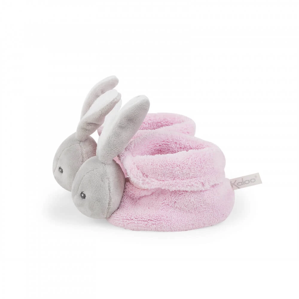 Kaloo Plume : Chaussons Lapinou Rose 5 Kaloo Plume : Chaussons Lapinou Rose – Image 5