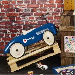 Vilac Porteur Voiture Vintage Police -Merci tys p5 FULL 148