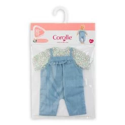 Corolle Vêtements Pour Petit Poupon 30 Cm : Blouse Et Salopette -Merci tys p5 FULL 161