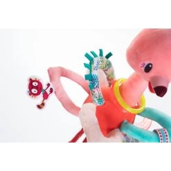 Lilliputiens Hochet à Anneaux Anaïs Le Flamant Rose -Merci tys p5 FULL 18