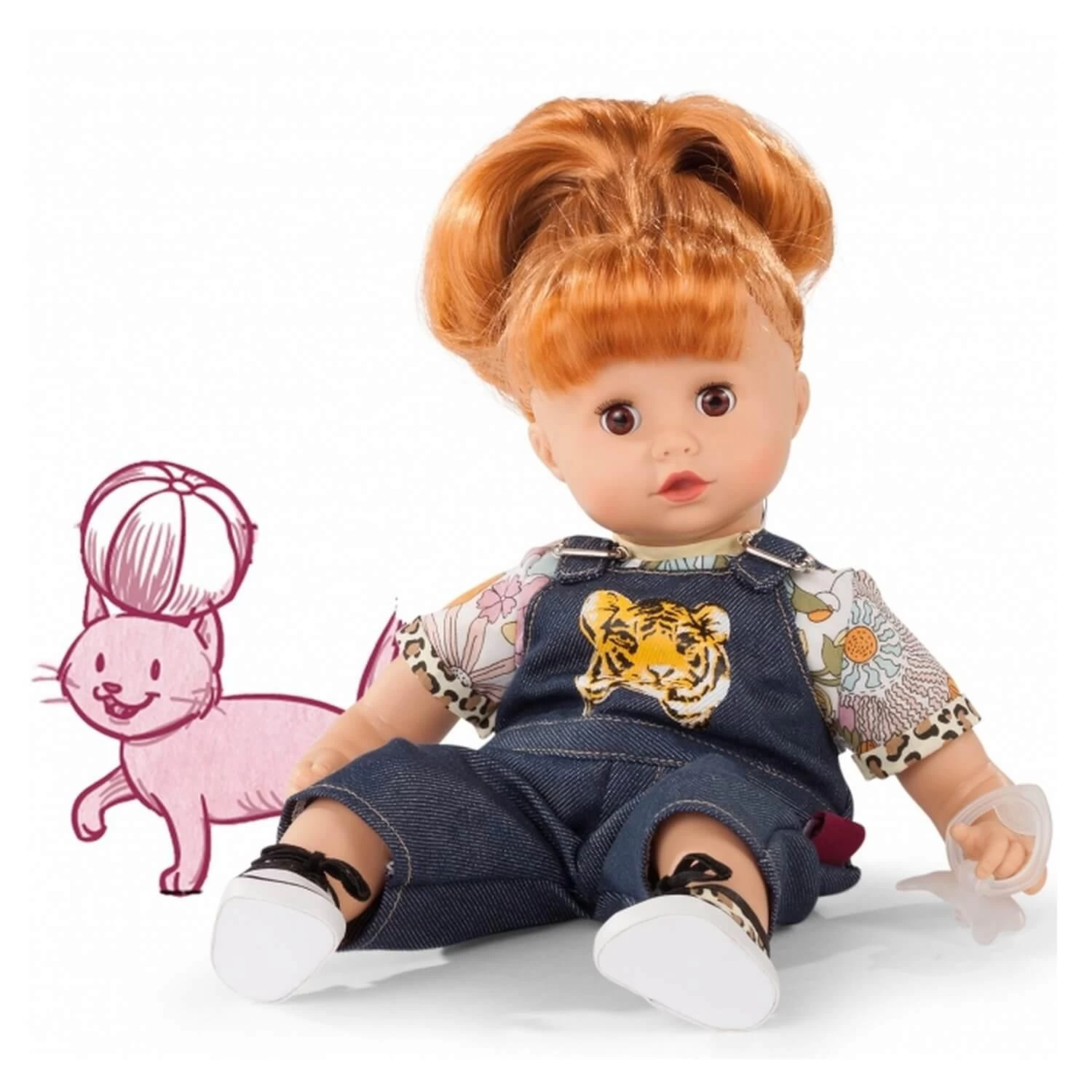 Poupée Muffin 33 Cm : Chat Sauvage 5 Poupée Muffin 33 Cm : Chat Sauvage – Image 5