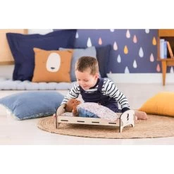 Mobilier Mon Grand Poupon Corolle : Lit En Bois Pour Poupon Et Poupée De 30 à 36 Cm 11 Mobilier Mon Grand Poupon Corolle : Lit En Bois Pour Poupon Et Poupée De 30 à 36 Cm -Merci tys p5 FULL 233