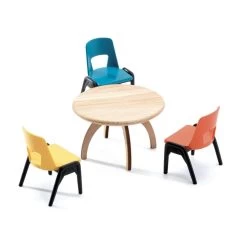 Djeco Maison De Poupées Meublée : City House -Merci tys p5 FULL 255