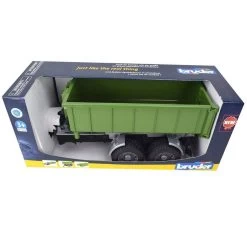 Bruder Remorque Porte-conteneurs Amovible Pour Tracteurs -Merci tys p5 FULL 260