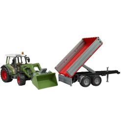 Bruder Tracteur Fendt Vario 211 Avec Chargeur Et Remorque -Merci tys p5 FULL 262