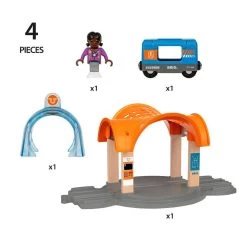 Accessoire Pour Circuit De Train Brio : Gare Smart Tech Sound -Merci tys p5 FULL 286