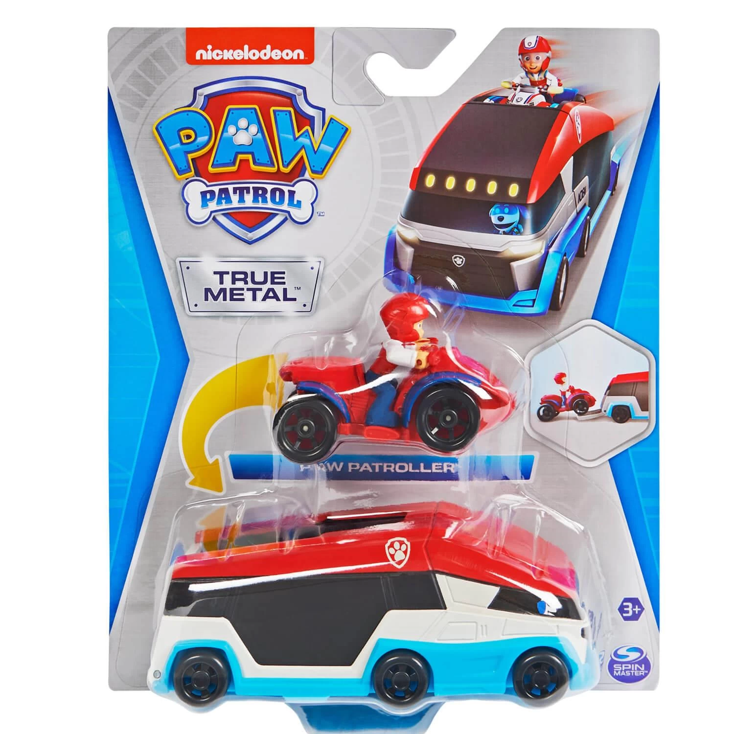 SPIN MASTER Véhicules Et Figurines Pat'Patrouille( Paw Patrol) : Pat'Patrouilleur True Metal 5 SPIN MASTER Véhicules Et Figurines Pat'Patrouille( Paw Patrol) : Pat'Patrouilleur True Metal – Image 5
