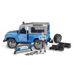 Bruder Véhicule De Police Land Rover Defender Station -Merci tys p5 FULL 297