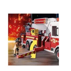 Playmobil 70935 City Action : Camion De Pompiers Avec échelle 14 Playmobil 70935 City Action : Camion De Pompiers Avec échelle -Merci tys p5 FULL 319