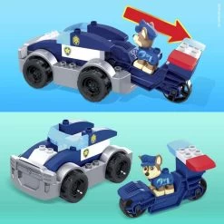 MATTEL Mega Bloks : Pat’Patrouille (Paw Patrol) : La Voiture De Police De Chase -Merci tys p5 FULL 321