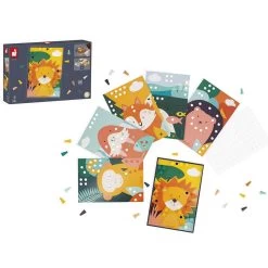 Janod Mosaïque En Bois : Animaux -Merci tys p5 FULL 355