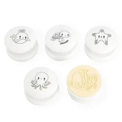 Janod Coffret 5 Tampons : Ocean Stampinoo -Merci tys p5 FULL 360