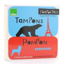 Vilac Coffret Tampons Pompon -Merci tys p5 FULL 364