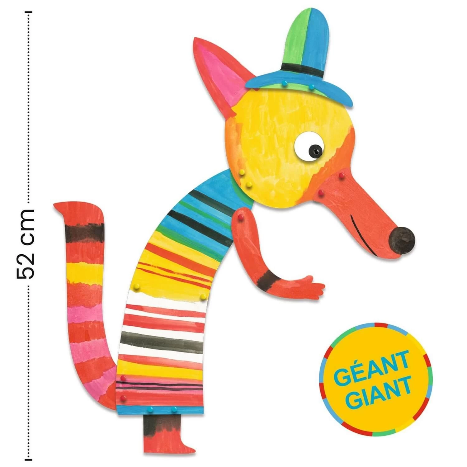 Djeco Coffret De Peinture : La Famille Renard 5 Djeco Coffret De Peinture : La Famille Renard – Image 5