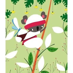 Janod Les Ateliers Du Calme : Set Créatif De Motifs à Frotter Et à Tamponner Jolis Animaux -Merci tys p5 FULL 378