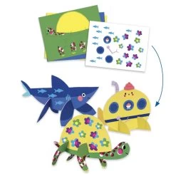 Djeco 6 Activités Créatives : La Mer Et Ses Plaisirs -Merci tys p5 FULL 382