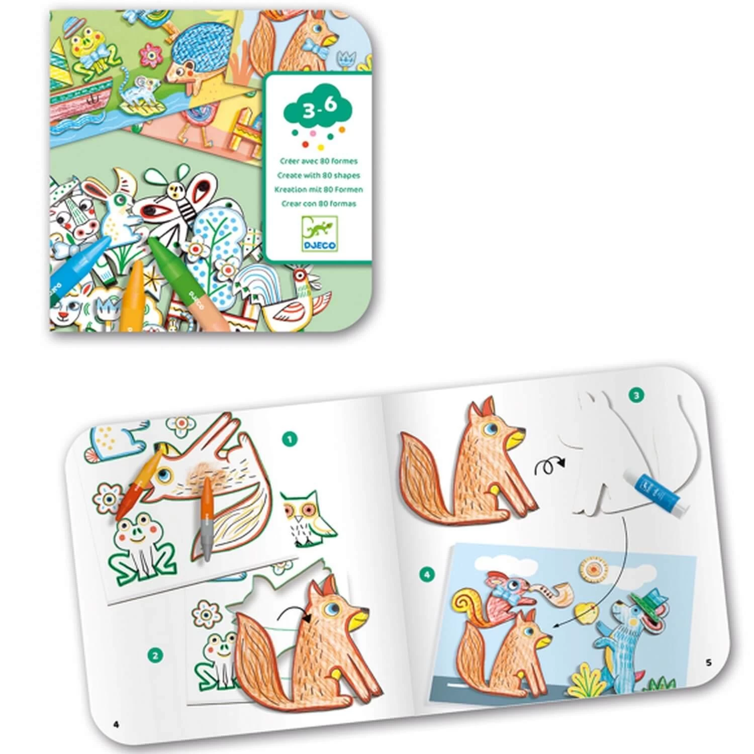 Djeco Un Monde à Créer : Animaux 5 Djeco Un Monde à Créer : Animaux – Image 5