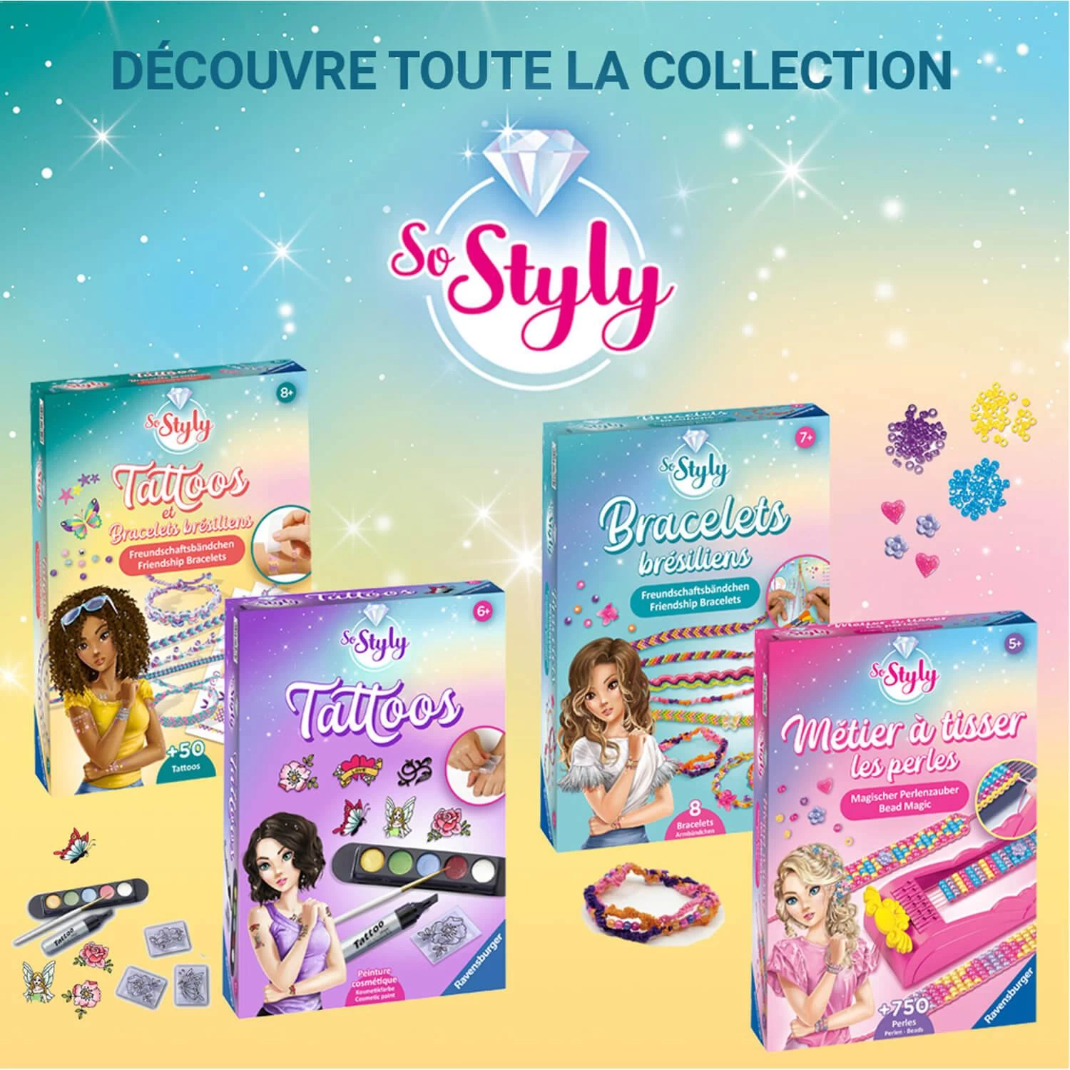 Ravensburger Métier à Tisser Les Perles 5 Ravensburger Métier à Tisser Les Perles – Image 5