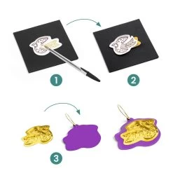 Djeco Amulettes Métal à Créer : Porte-bonheur -Merci tys p5 FULL 457