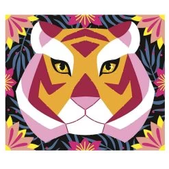 Janod Kit Créatif : 2 Tableaux Fils Tendus Animaux De La Jungle -Merci tys p5 FULL 467