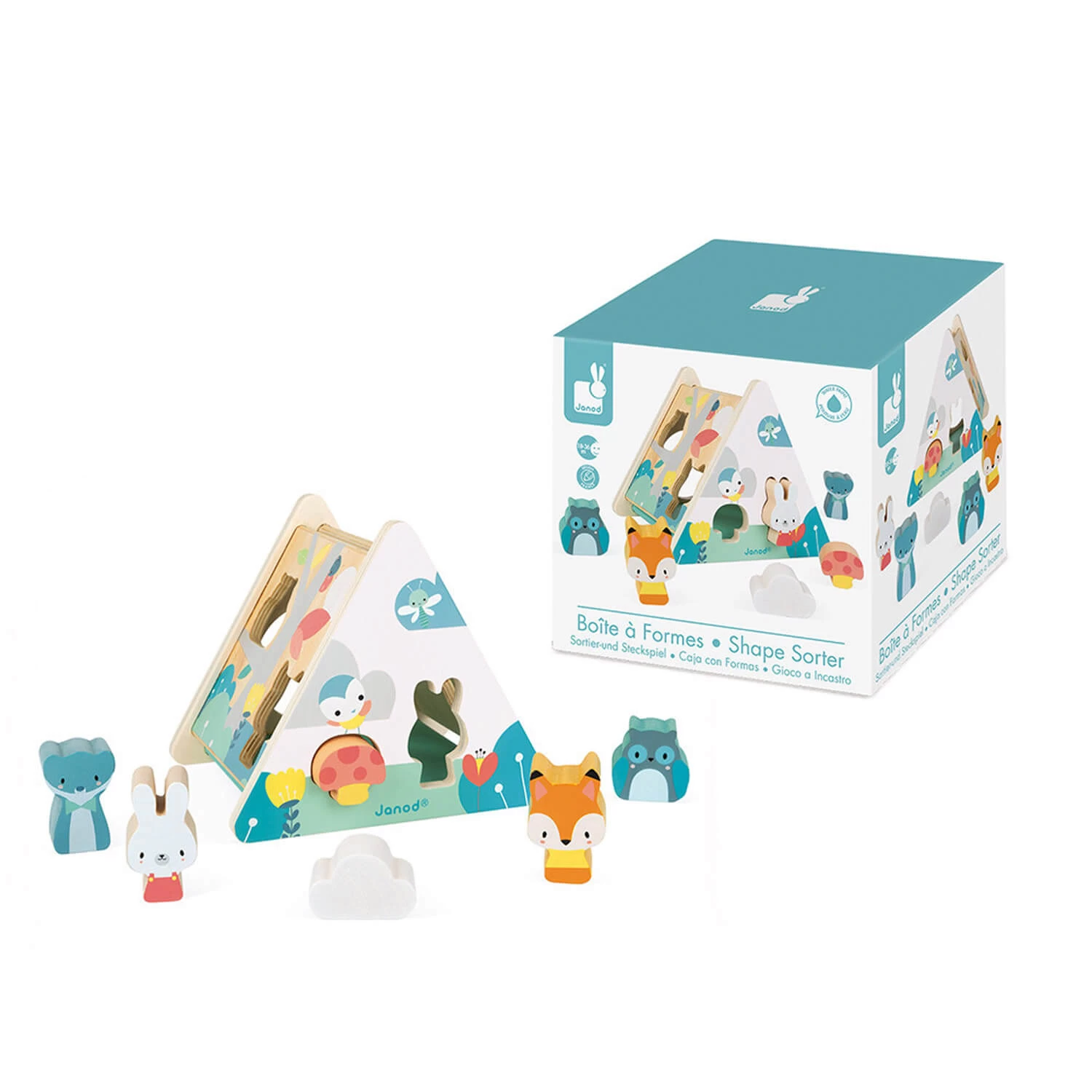 Janod Boîte à Formes Pure 5 Janod Boîte à Formes Pure – Image 5